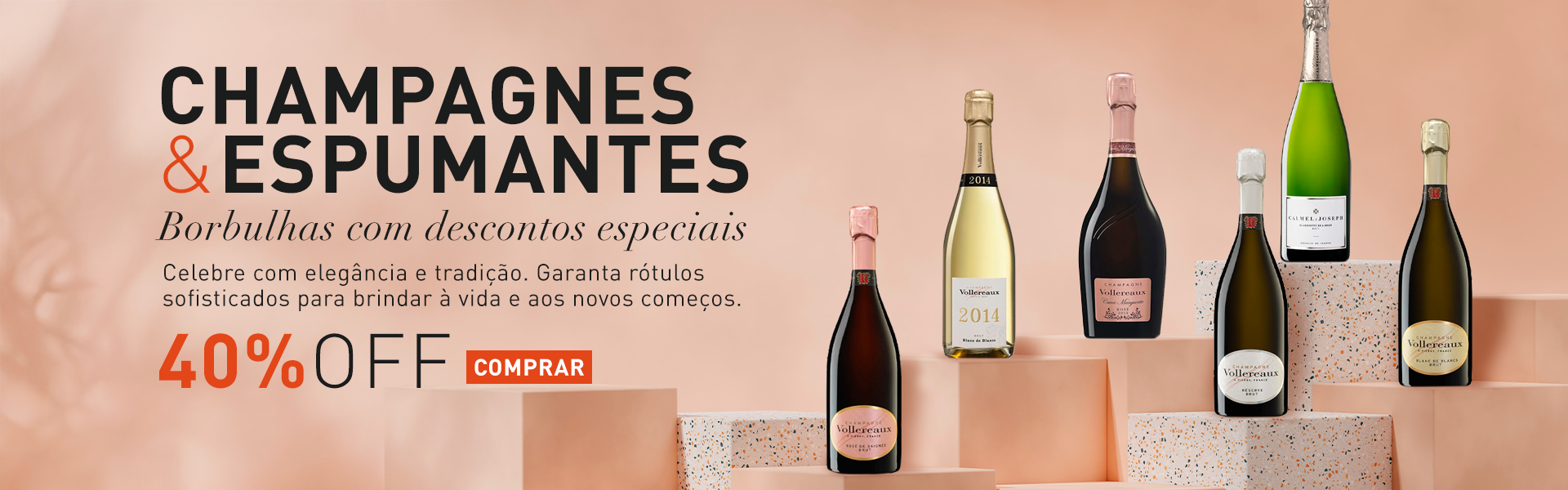 CHAMPAGNE & ESPUMANTES